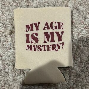 Beige Drink Sleeve- cricuit vinyl made